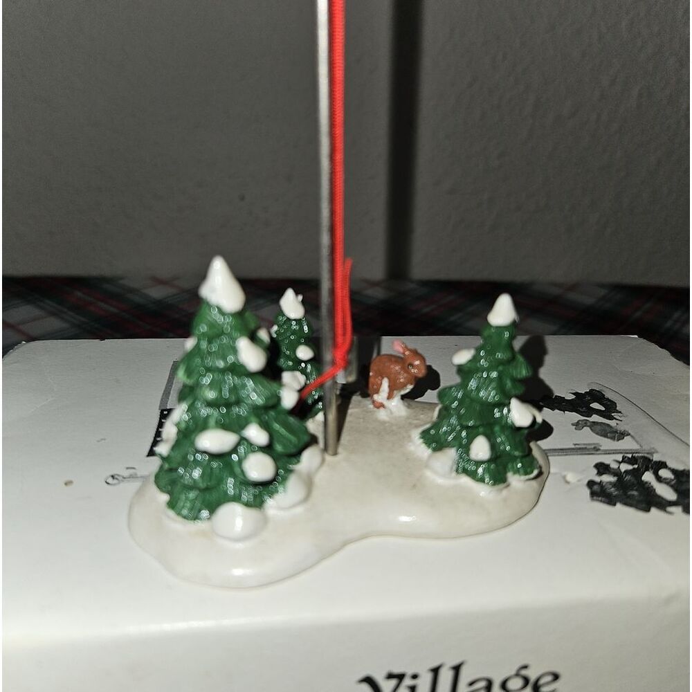 Department 56 Flag Pole Handpainted Village Accessory Decor - Picture 3 of 4